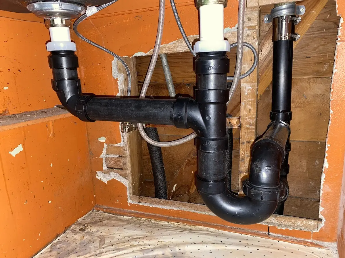 Professional Plumbing Inspection equipment and tools on the job in Hugo